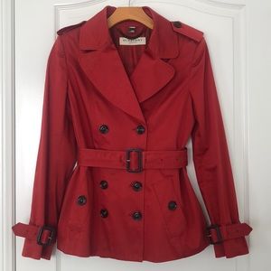 Burberry short trench coat
